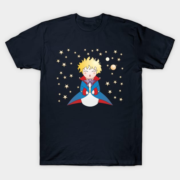 Kokeshi Little prince T-Shirt by Pendientera